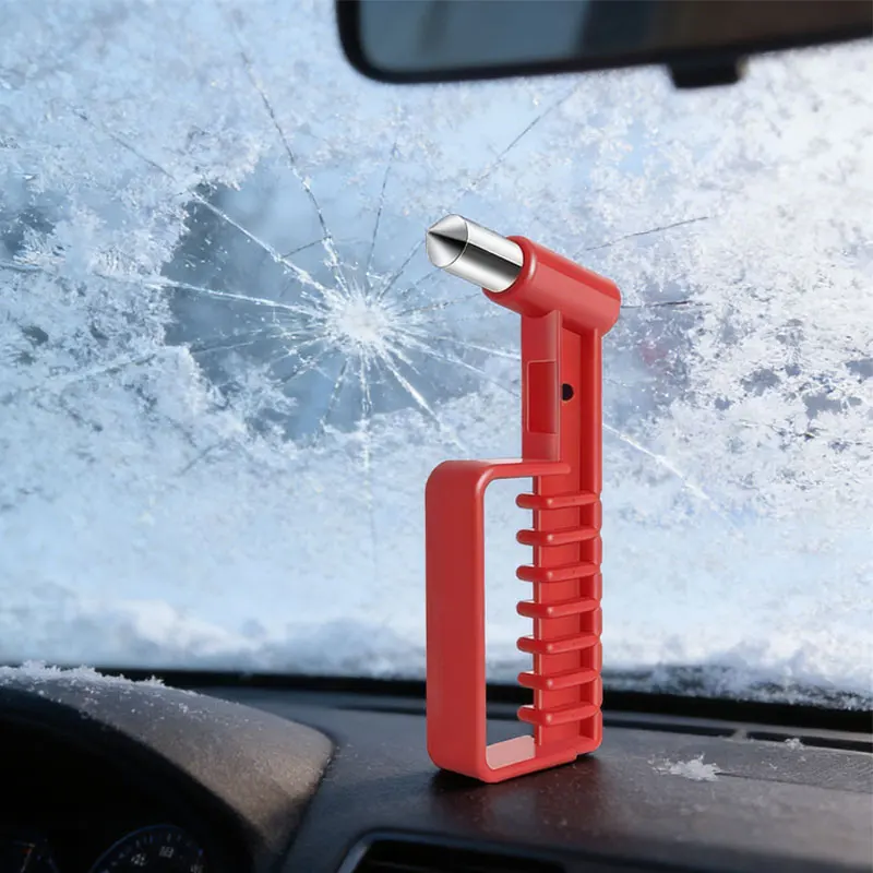 

Аварийный спасательный молоток (1 шт.) для автомобиля, молоток для разбивания стекол, для автобусов и туристических автобусов