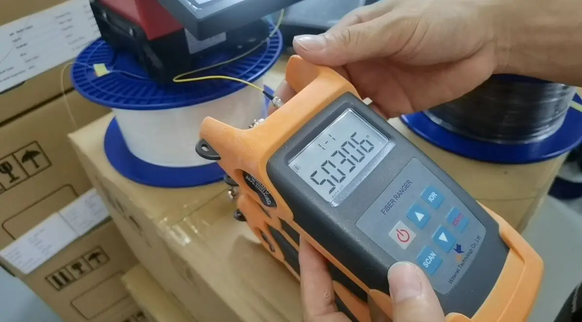 FTTH Optiacl Fiber Ranger Test Handheld Mini OTDR-tester met VFL Visual Fault Locator