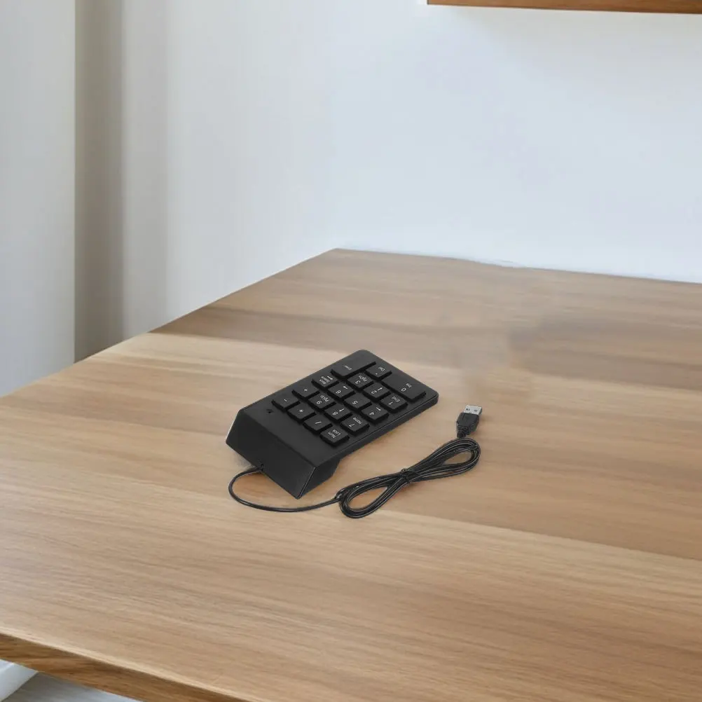 2 pçs banco teclado financeiro usb teclado numérico 18 teclas durável portátil para computador portátil acessórios placa chave para portátil