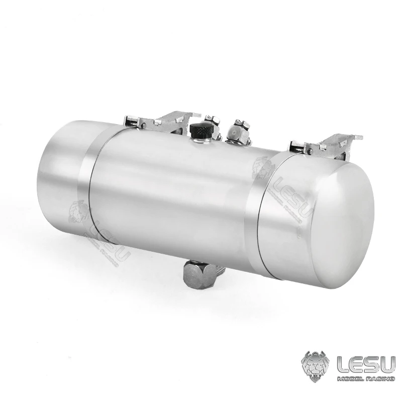 Metal 115MM LESU Hydraulic Oil Tank for 1/14 DIY TAMIYA RC King Grand Hauler Globe Liner Tractor Truck Trailer Model