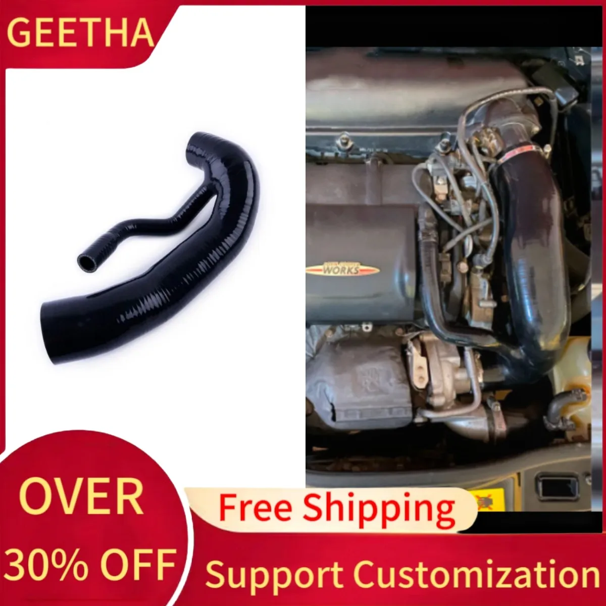 

Silicone Intake Inlet Hose For Mini Cooper S / Countryman 1.6T R56 R57 R60 N18 Engines