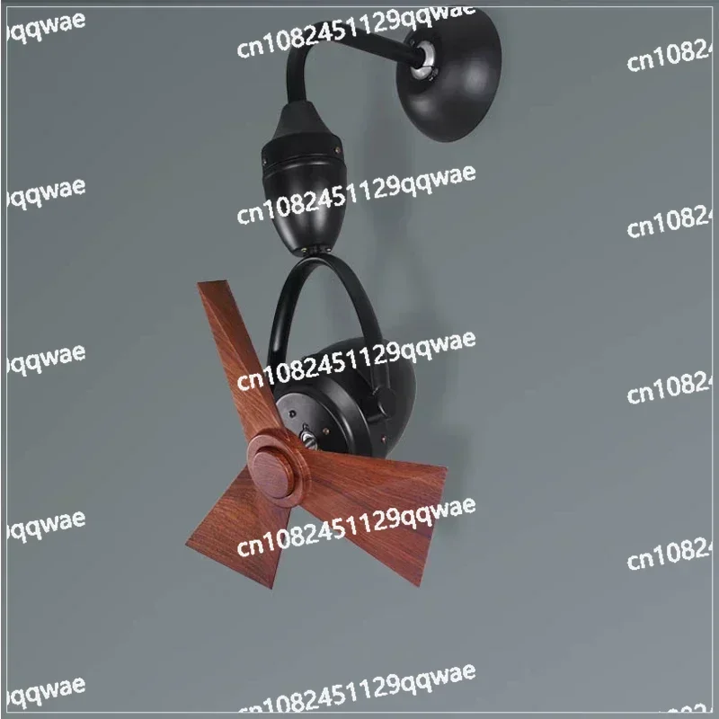 Shaking Head Small Ceiling Fan 14 Inch Mini Fan Wall-mounted Dual-purpose High-volume Variable Frequency Ceiling Fan