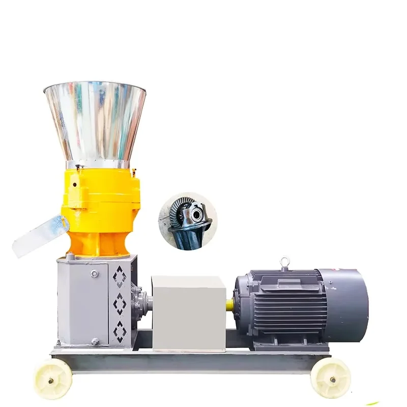 4500w Pellet Press Animal Feed Wood Pellet Mill Biomass Pellet Machine Feed Pellet Mill Poultry