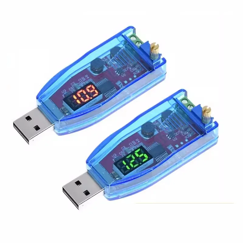 TOPCUS DC-DC Voltage Regulator Module USB Step Up/Down Buck Boost Converter Power Supply 5V to 3.3V 9V 12V 24V