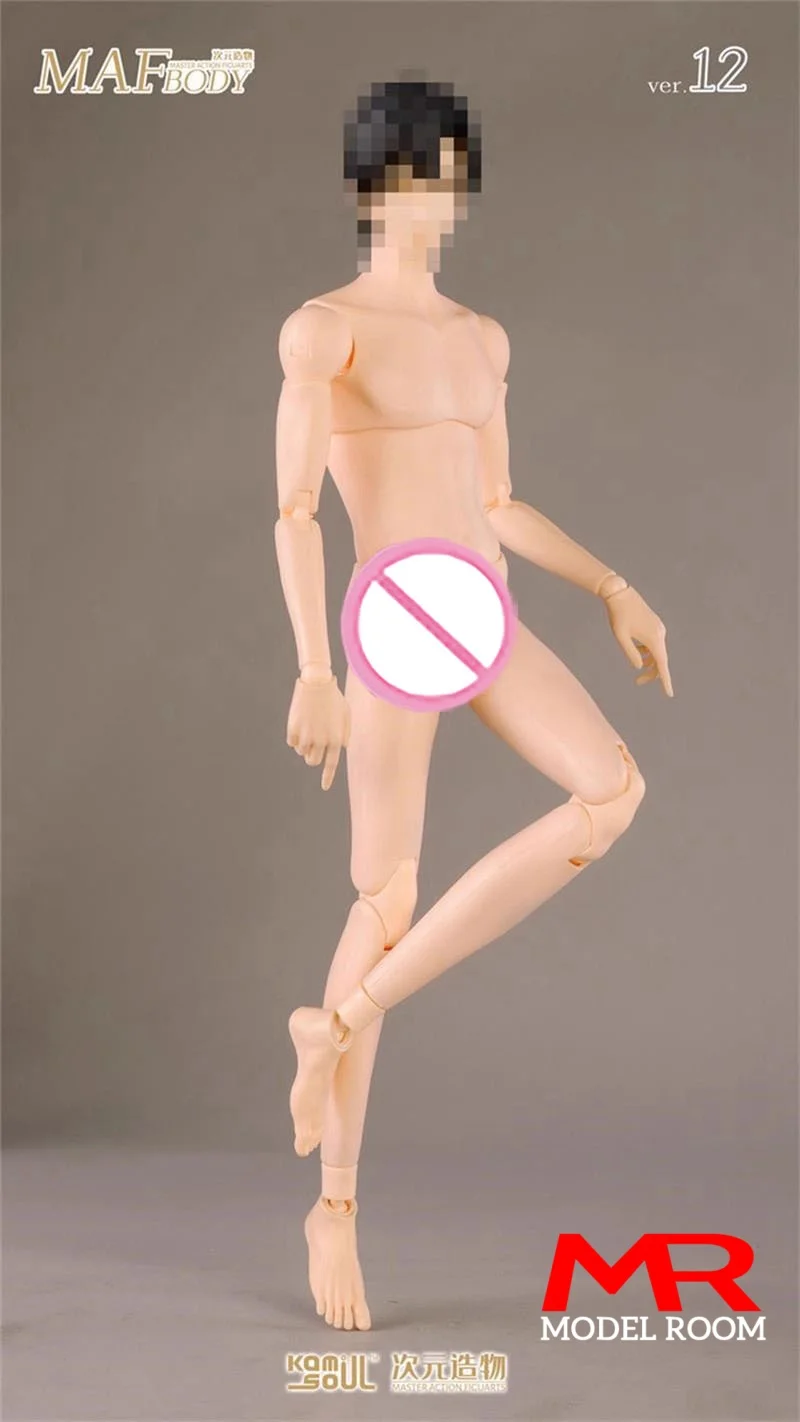 Original MAF BODY KSS140 1/6 macho BJD Super blanco cuerpo articulado 28cm soldado figura de acción Flexible modelo de muñeca articulada