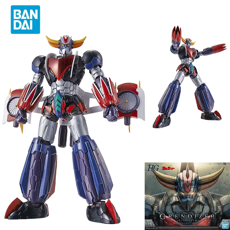 ألعاب أنيمي Mazinger Z الأصلية من Bandai ، شخصية حركة GRENDIZER INFINITM ، هدية للأطفال ، HG 1: فيفة ، توصيل مباشر