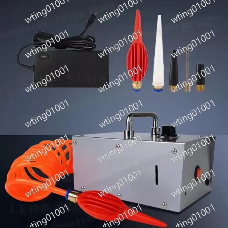 for Adjustable Air Column Bag Inflator 60W Electric Pump with Auto Stop and Flow Control for Packaging Cushioning