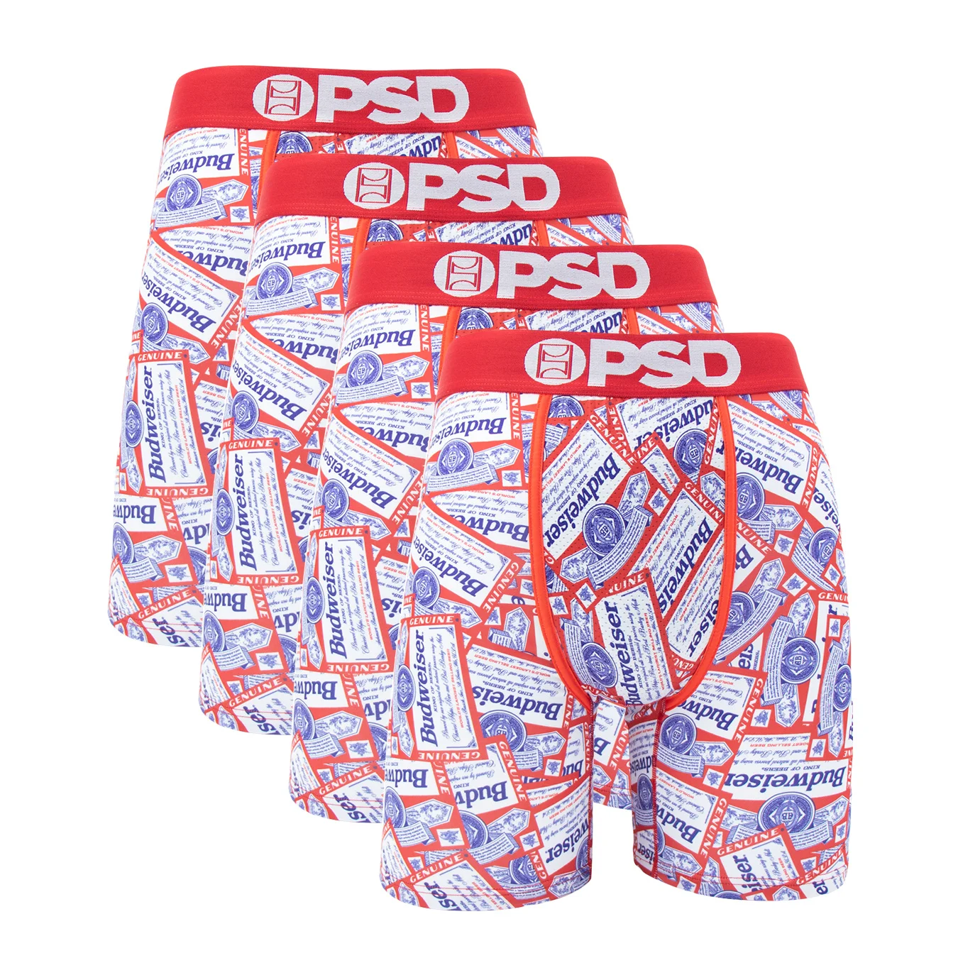 4Pcs Fashion Print Men Underwear Boxers Cueca Male Panties Lingerie Men Underpants Boxershorts Sexy Man Boxers Briefs Trunks