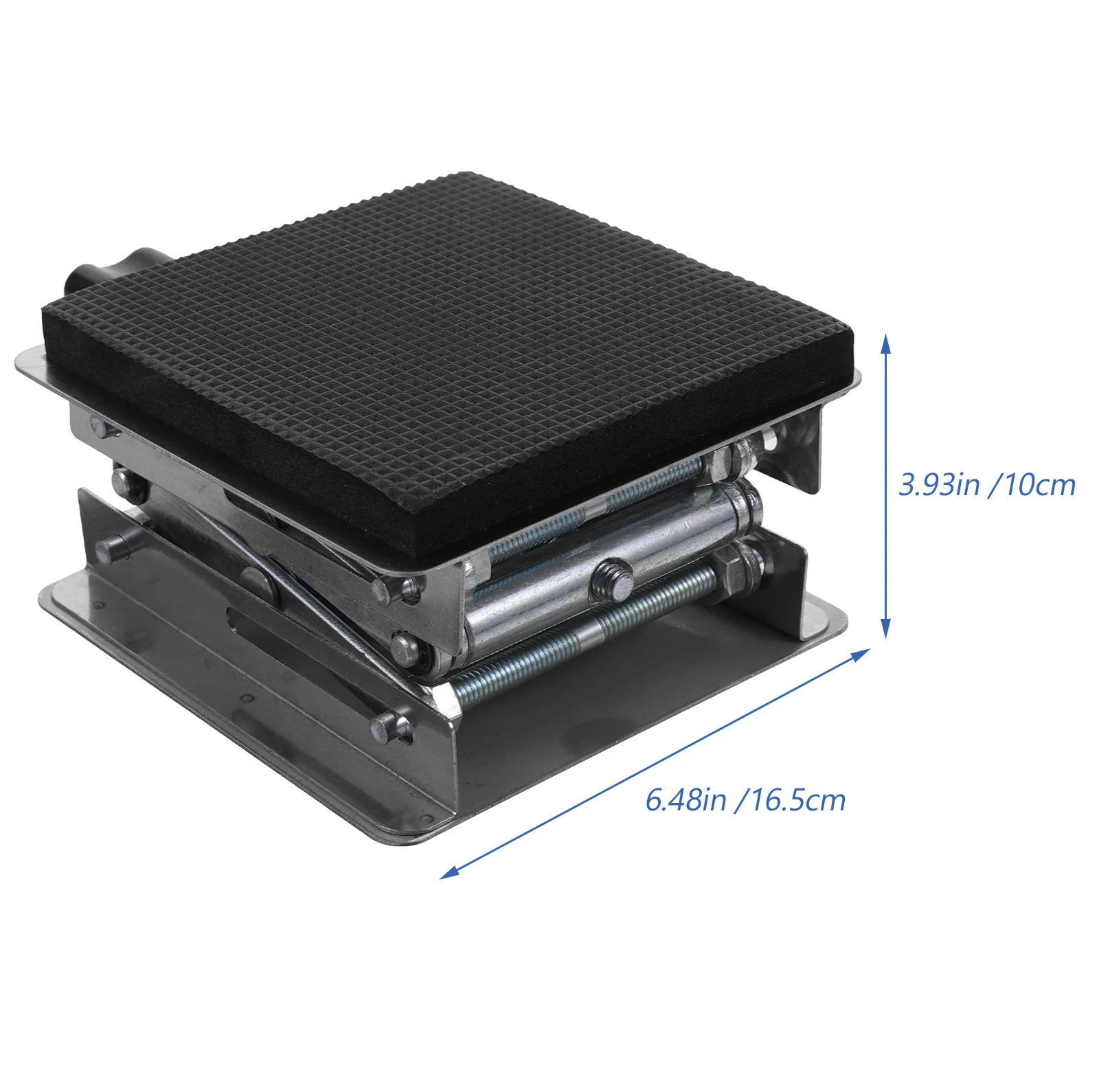 Imagem -02 - Laboratório de Levantamento de Mesa de Laboratório Mini Support Labs Suprimentos Científicos de Metal Jack Stand Plataforma de Tesoura Elevadores Hidráulicos de Carro