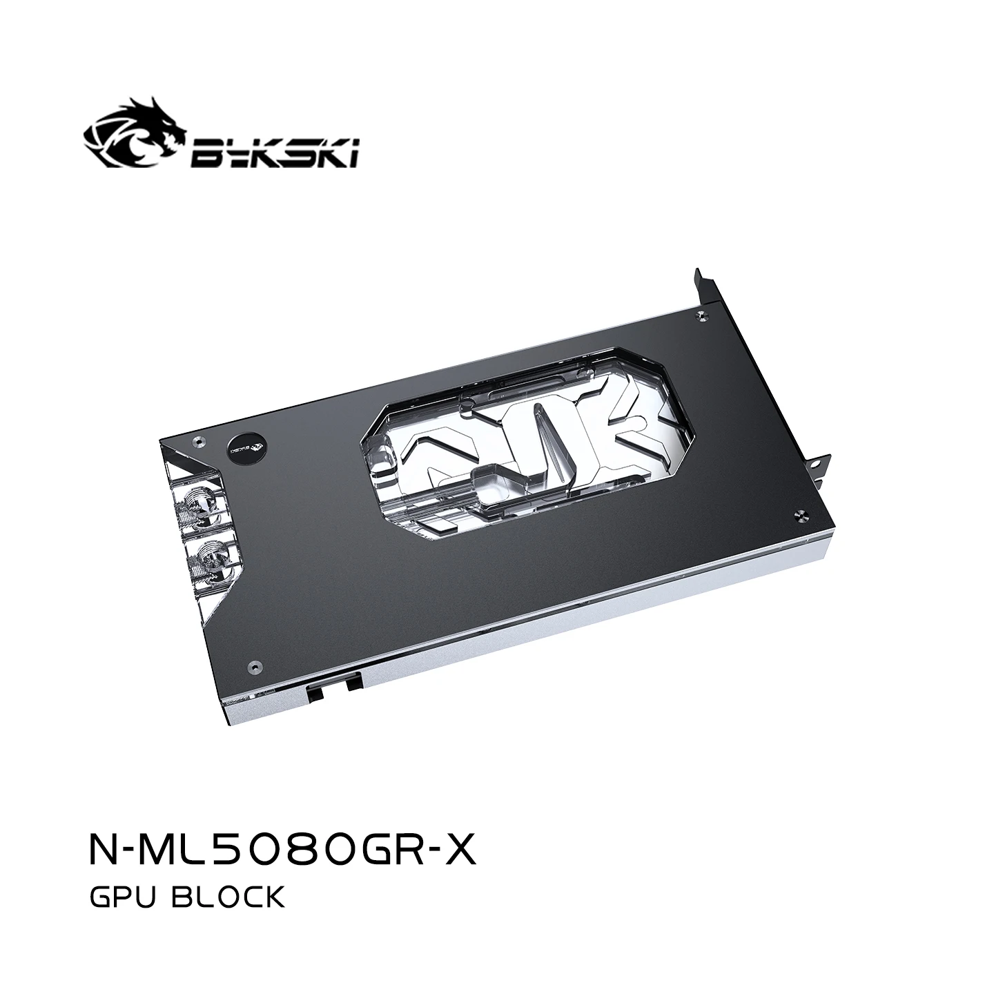 Bykski 5v Water Block For Manli RTX 5080 Gallardo Graphics Card Cooler With Backplate ,N-ML5080GR-X