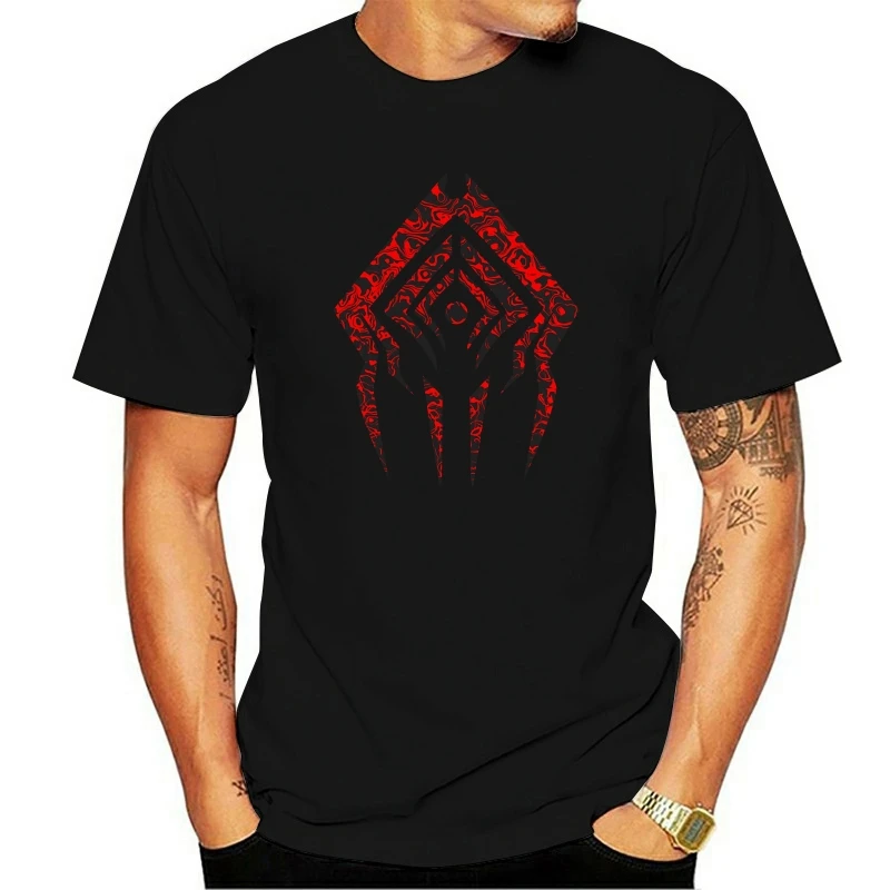 

Warframe T Shirt Stalker Sigil T-Shirt Short-Sleeve Oversize Tee Shirt Casual 100% Cotton Funny Man Printed Tshirt