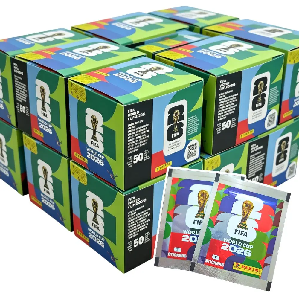 2026 Panini World Cup Limited Hardcover Gift Box, Official Player Sticker Pack, Premium Souvenir Gift For Soccer Fans