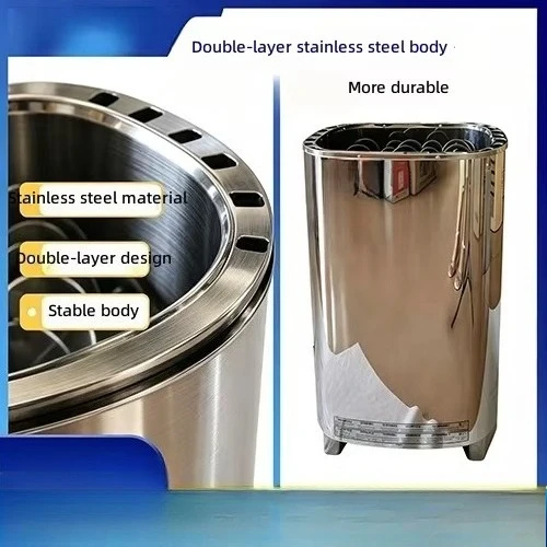 Western-style Series Dry Sauna Heater with Electric Heating and External Control Featuring Rapid Heating 380V