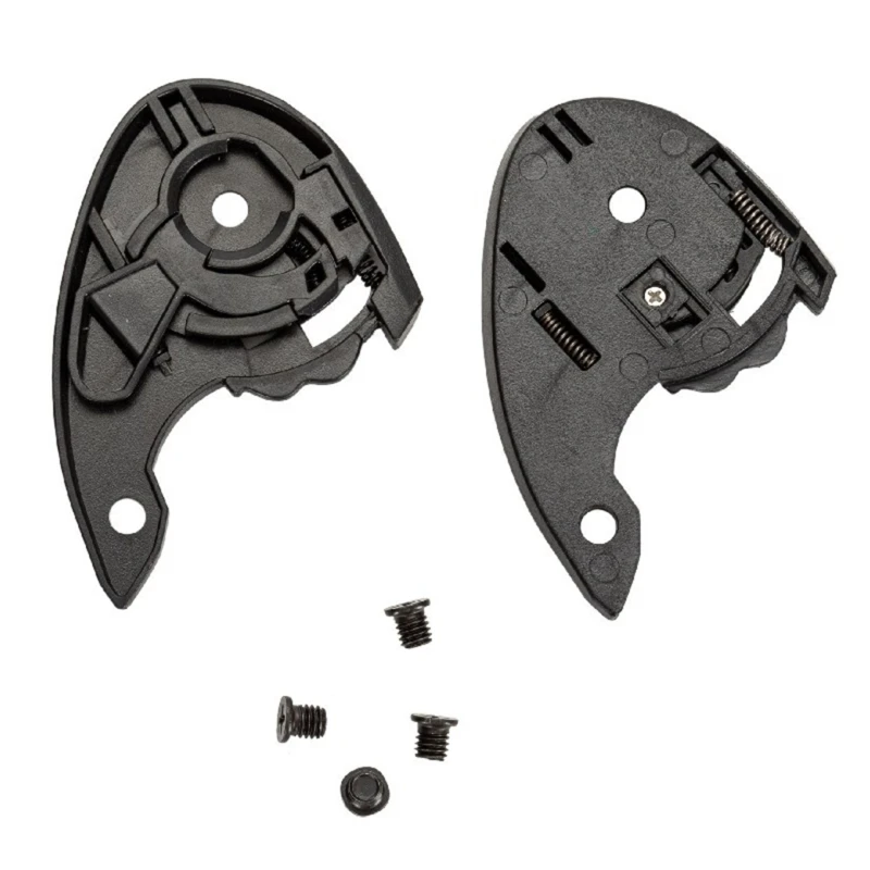 QM82 Flip Up Helmet Shield BaseHolder 1 Pair Replacement Part for SHAFT 551 WindscreenHolder Base Visors Part