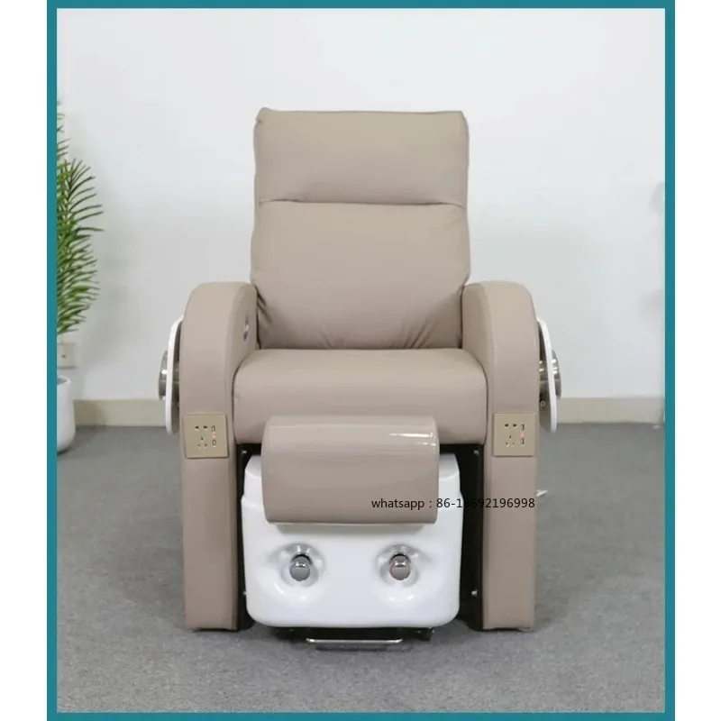 Originality Pedicure Massage Chair Manicure Board Soft Decoration Foot Salon Care Drawers Manicure Board Fotel Feet Stand De Tub
