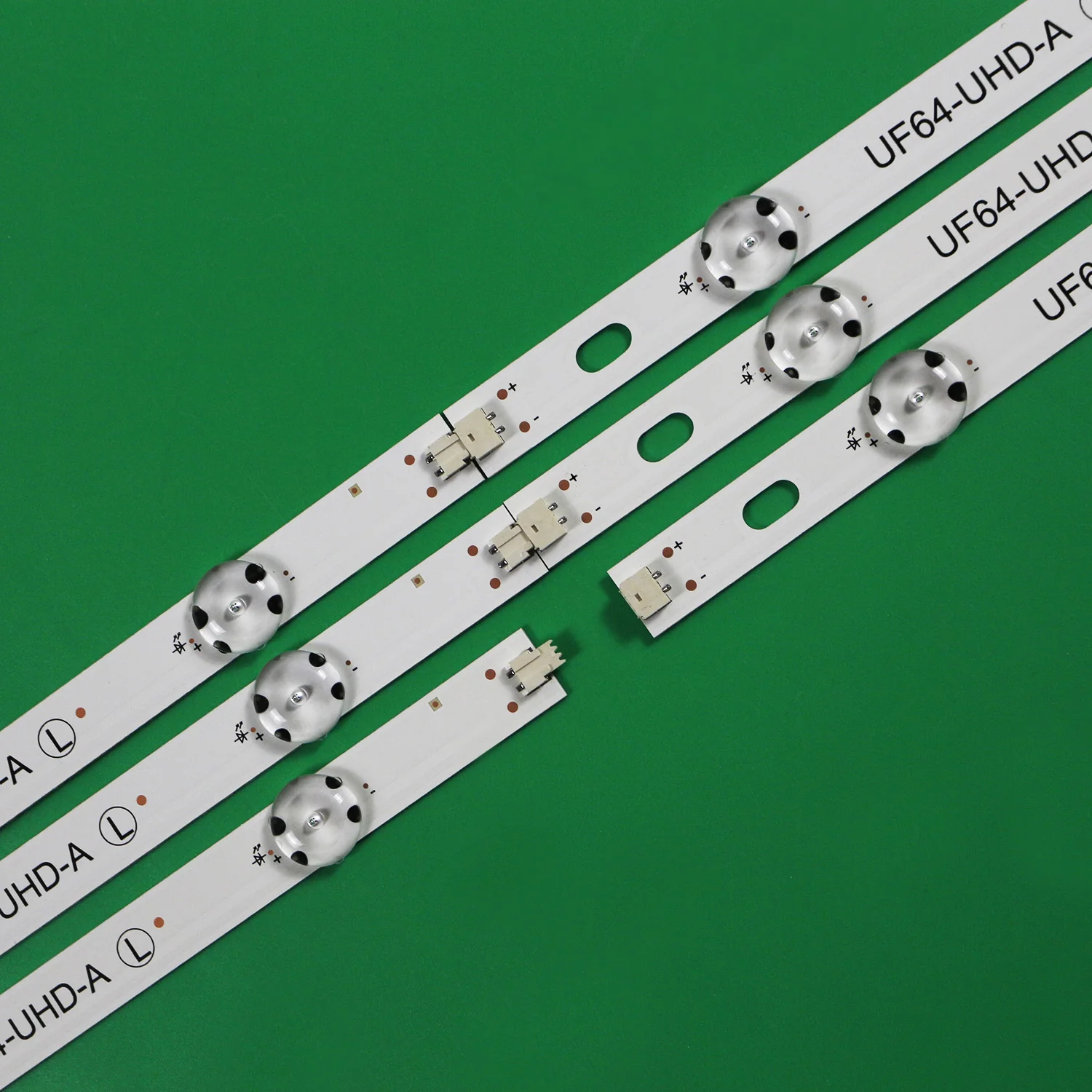 Nuevo 3 uds 8LED 850mm LED viaje para HC430DGN-SLNX5 43UH610A 43UH6107 AGF79044601 UF64_UHD_A EAV63192501 43UH6030 AGF79099701