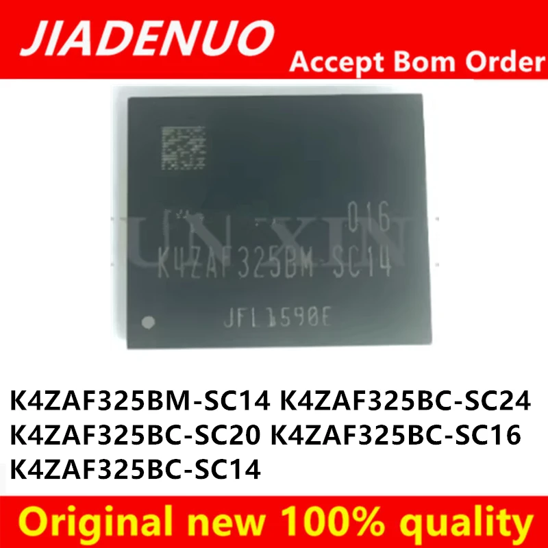(1pcs)100% New K4ZAF325BM-SC14 K4ZAF325BC-SC24 K4ZAF325BC-SC20 K4ZAF325BC-SC16 K4ZAF325BC-SC14 K4ZAF325BC BGA Chipset