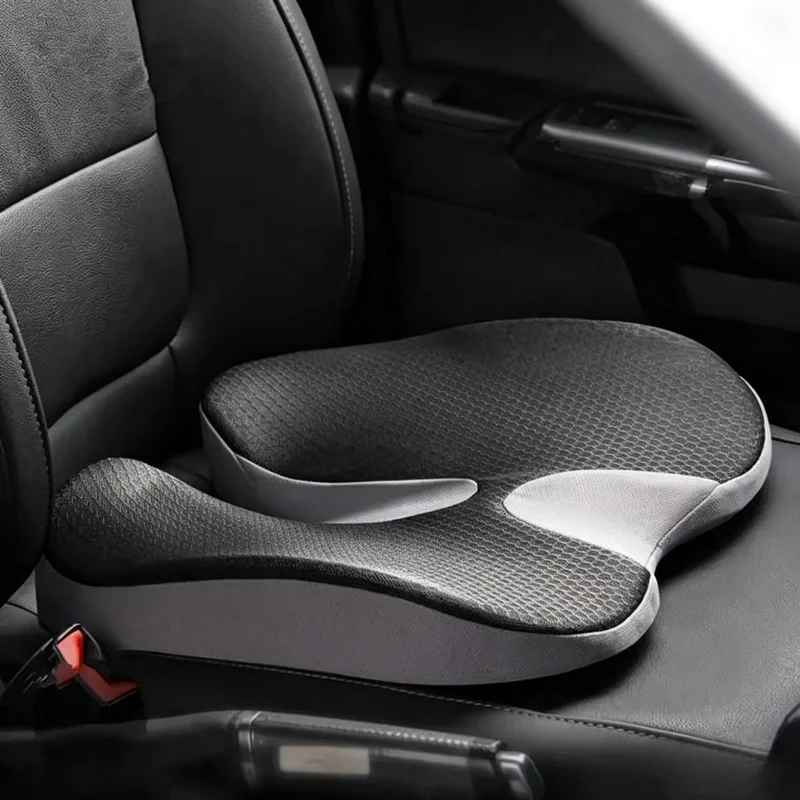 Orthopedic Memory Foam Non Slip Seat Cushion Tailbone Sciatica Back Pain Relief Prostate Pad For Office Chair Car Seat