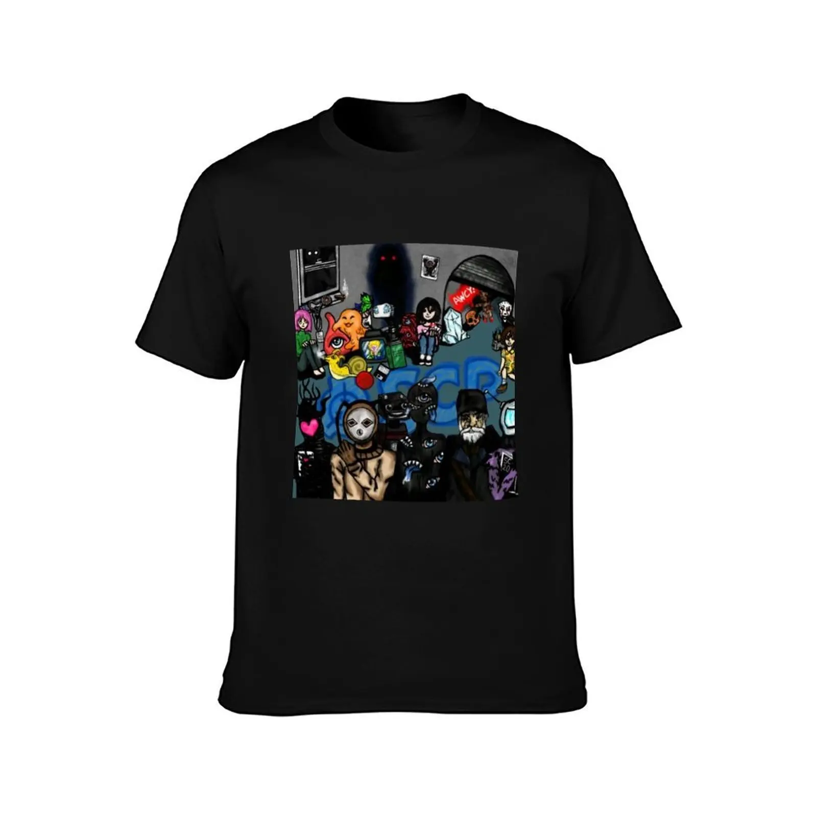 Anomalous Anniversary T-Shirt Large Size Basic Casual T-Shirt