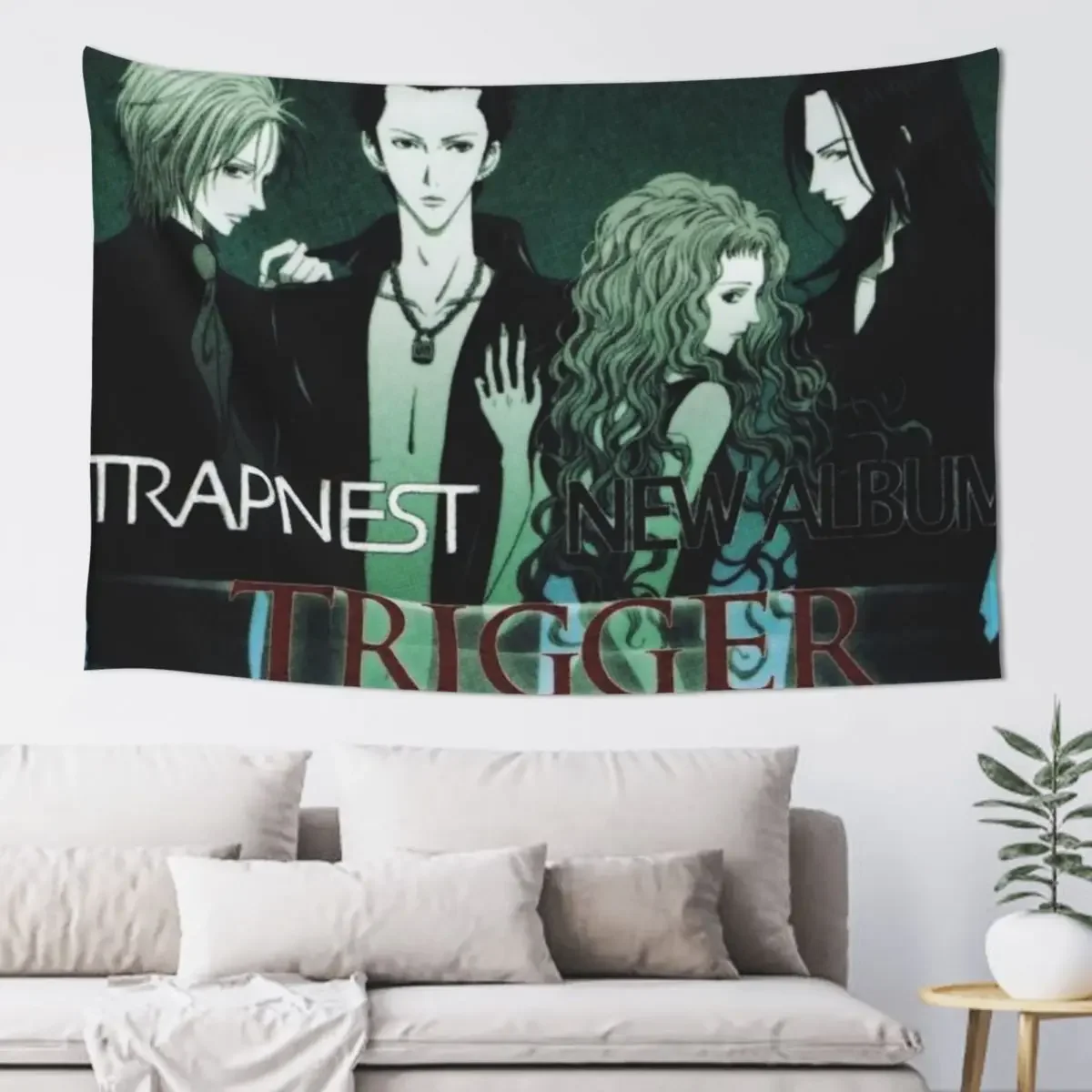 Nana Trapnest Tapestry Anime Decor Room Decor For Girls Carpet On The Wall Tapestry