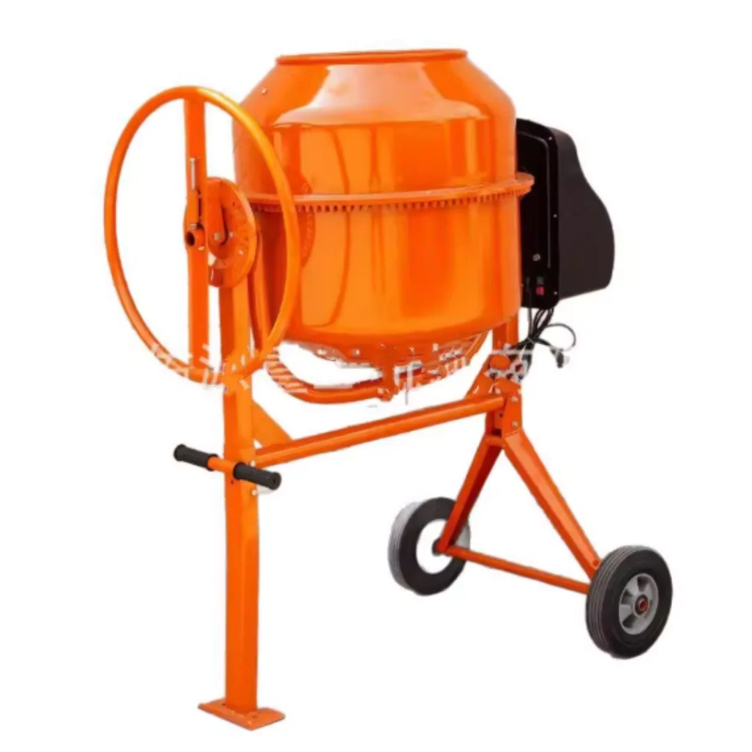 Small concrete construction site cement, stainless steel, pure copper household mixing machine for feed mortar and plastering