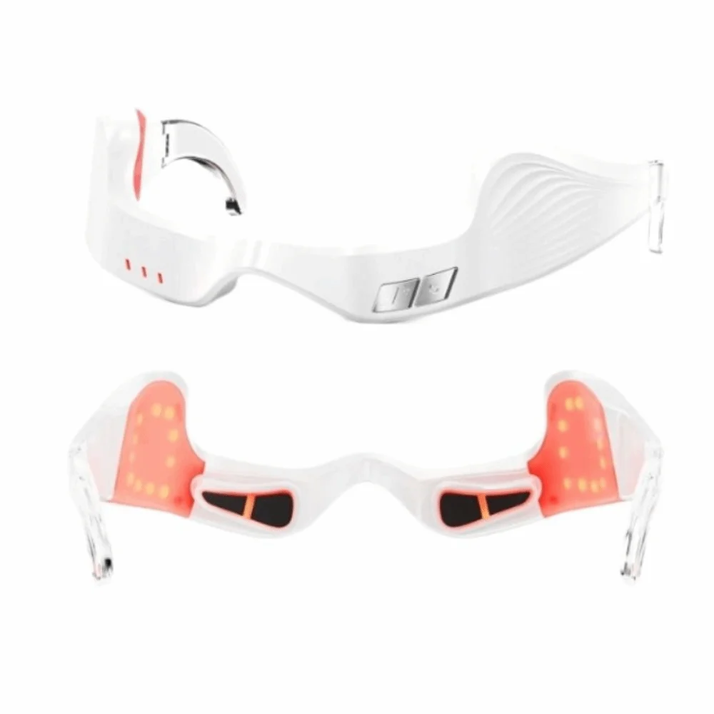 Red Light Eye Massager Electric Massager Micro-Current Eye Care Machine Beauty Care Anti-Aging Under-Eye Glasses Massager