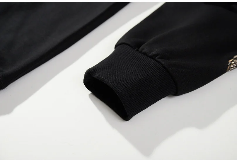 Unisex Sukajan Hoodie für Männer und Frauen, Drachen- und Phönixmuster, Stickerei, Baumwollpullover, lockerer, lässiger Street-Sweatshirt, TopsA1 – Detail 13