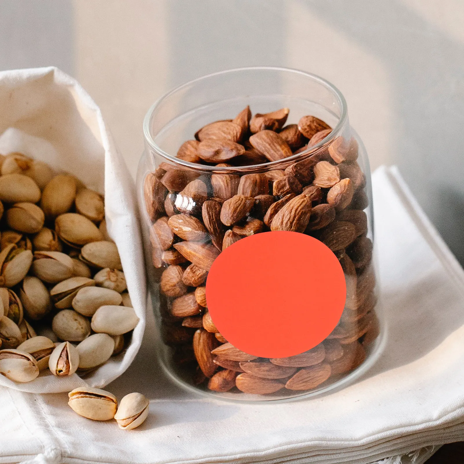 

20 листов цветных круглых наклеек, многоразовые клейкие этикетки для банок, бутылок, контейнеров, система цветовой кодировки и сортировки, точки