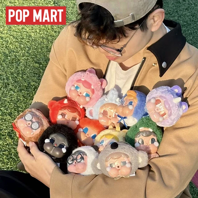 

POP MART Crybaby Crying Blob Sad Zoo Day Series Animal Mystery Box Genuine Blind Box Guess Toys Bag Ornament Figurines