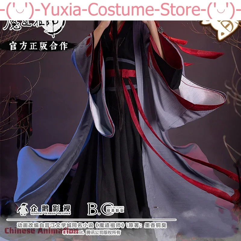 China TV Mo Dao Zu Shi Meow House Genuine CP Wei Wuxian Cosplay Yi Ling Lao Zu Costume MDZS Anime Comic Con Party Birthday Gifts