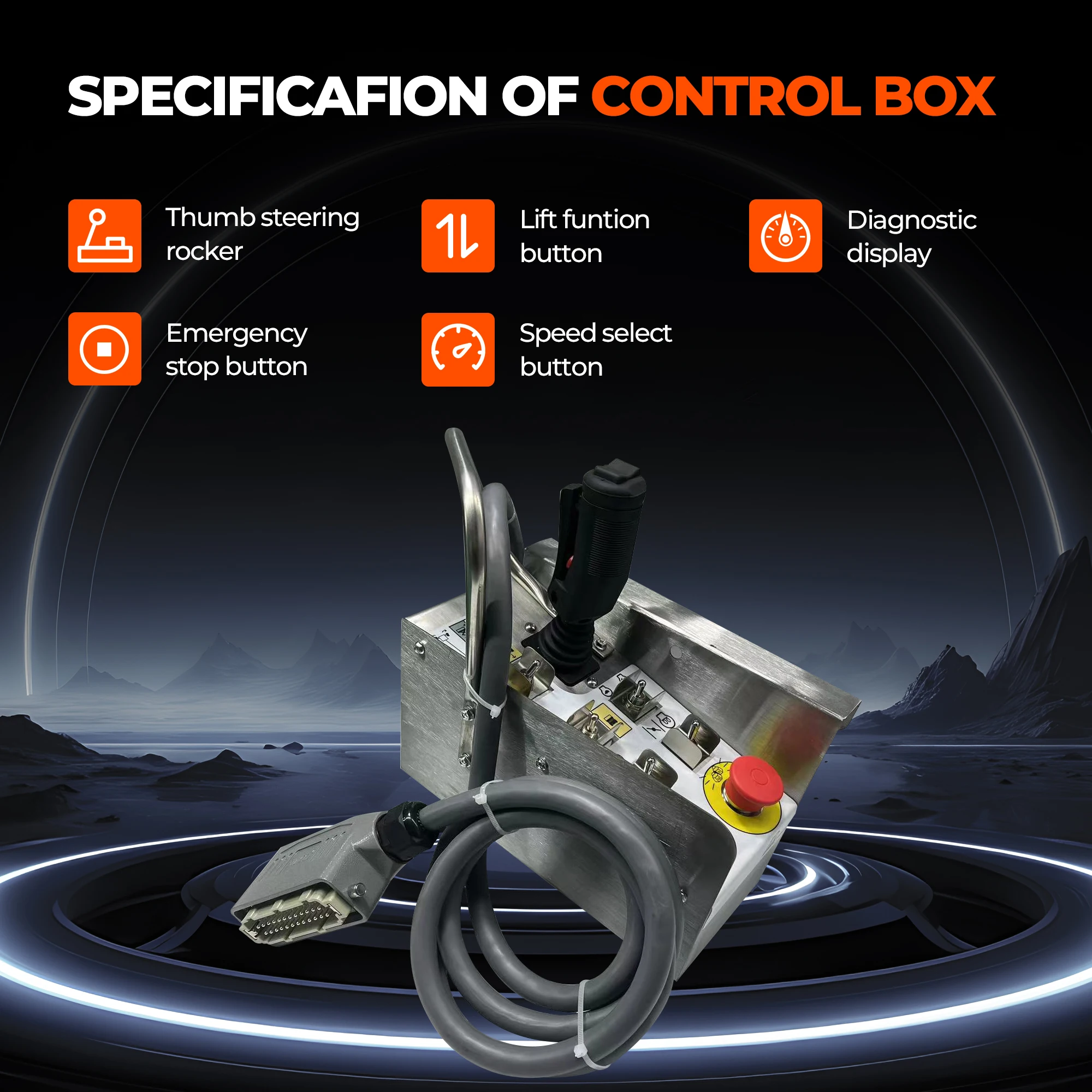 Блок управления 166122, замена для ножничного подъемника Skyjack SJ6826RT SJ6832RT 137798