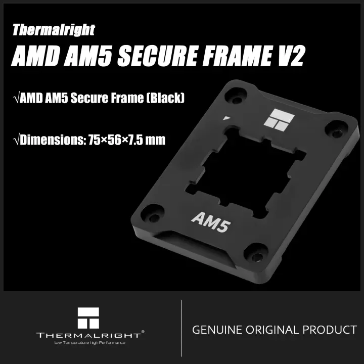 yZ[zThermalright AM5 SECURE FRAME V2 BLACK AMD AM5 ILM Ȃh~t[ ASF AM5 BLACK V2