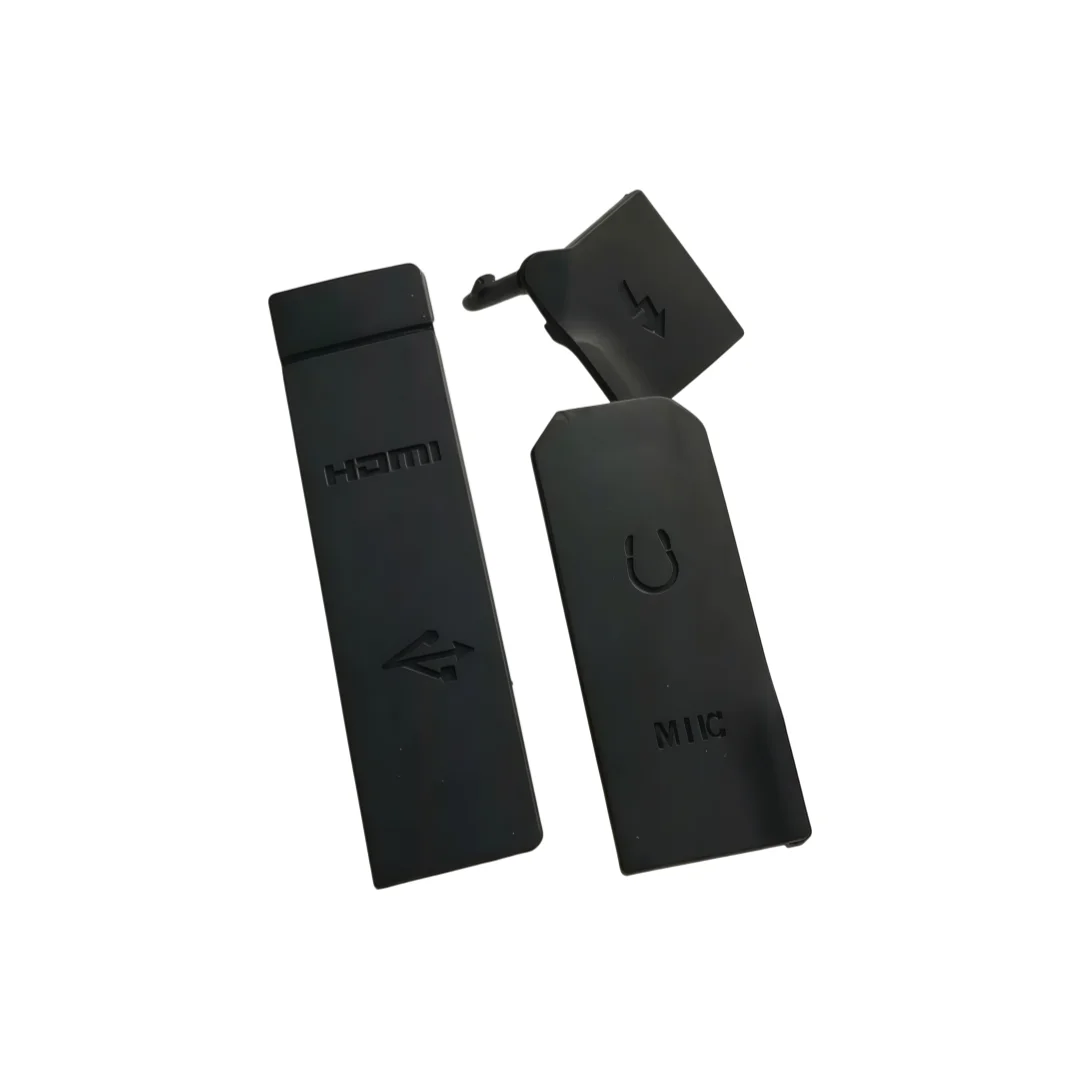 1 Set USB Rubber Side Terminal Cover For Canon EOS 5D Mark IV, MIC HDMI Rubber Lid Camera Repair Replacement Parts