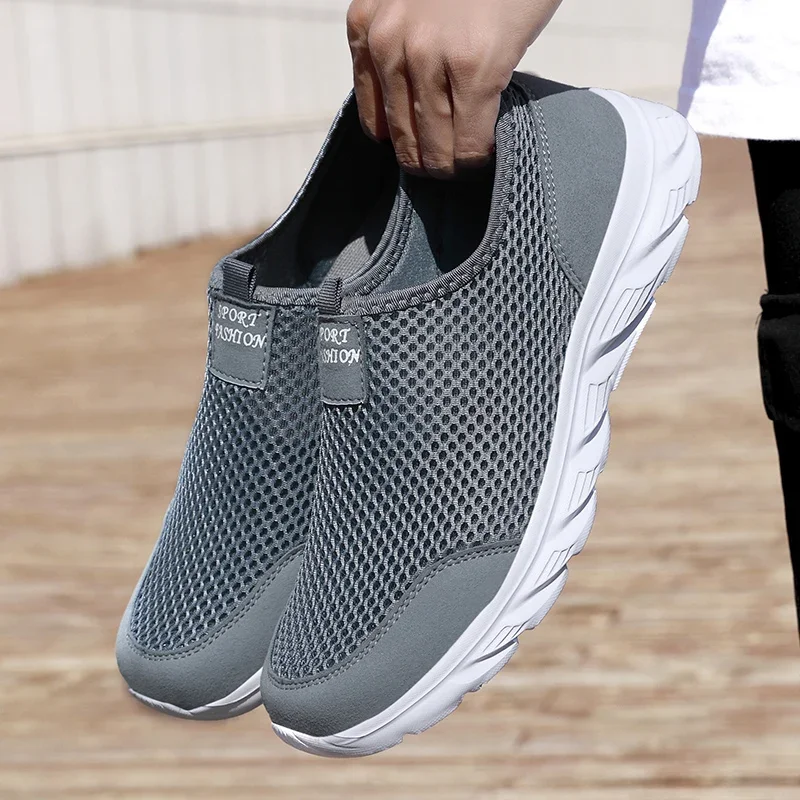 MAEDEF Men Running Shoes for Men Breathable Sports Shoes Light Weight Fashion Summer Breathable Sneakers for Men Plus Size 38-46