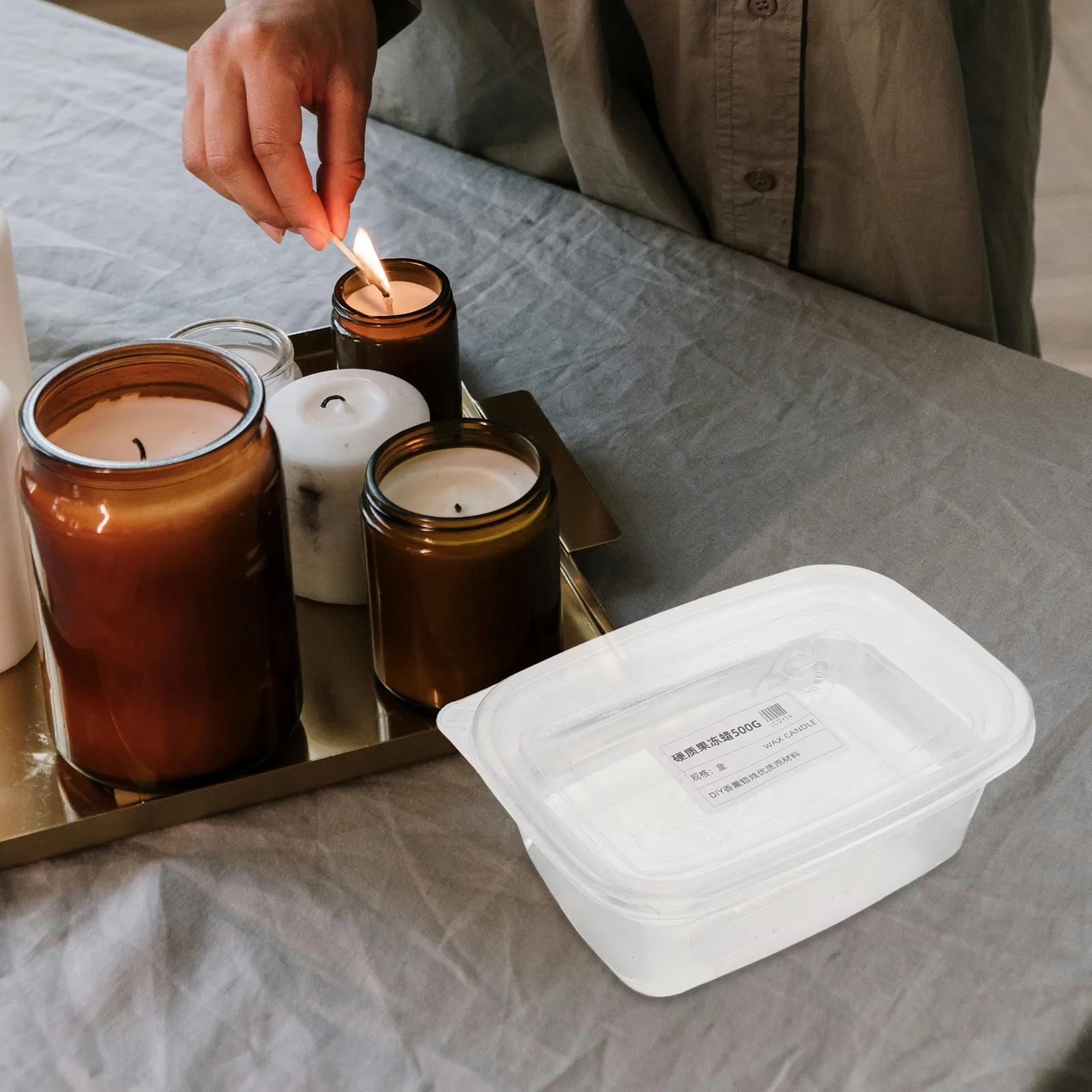 Cera Gel Transparente para Fab - Candle Making Tips avaliação e preço