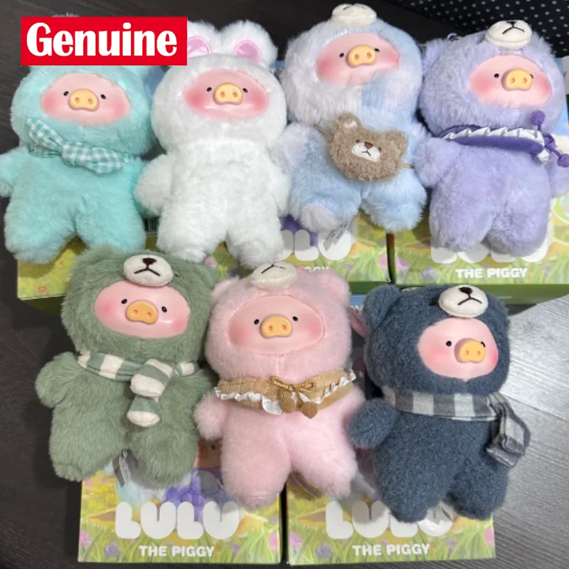 

Genuine Lulu Pig V2 Good Times Series Animal Blind Box Vinyl Plush Doll Toy Bag Pendant Birthday Room Decor Model Gift