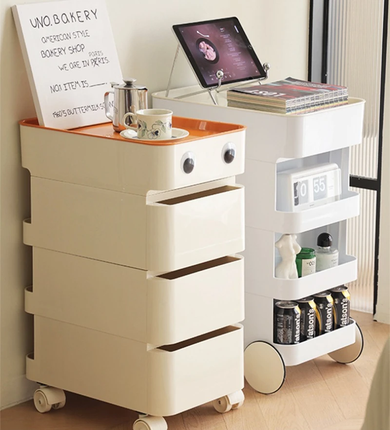 

Sofa Edge Table,simple and Movable,cart Storage Cabinet,movable,small-sized Coffee Table,creative Bedside Table Bed Side Table