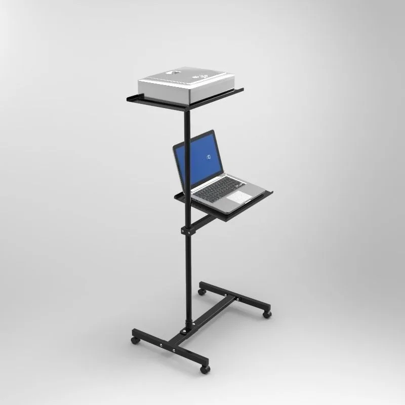 Notebook computer desk, office projector support frame, tray floor-to-ceiling universal gurney head mobile bracket