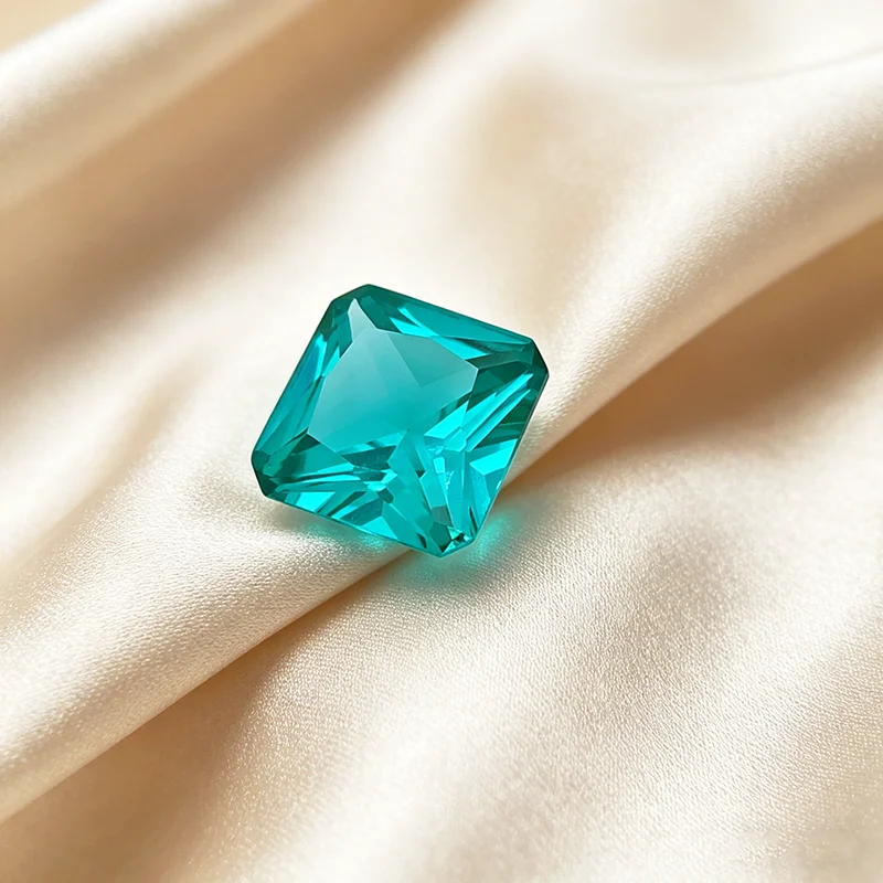 Par-Lab Grown Paraiba Edelstein Rund Birne Herz Smaragd Kissen Marquise Asscher Princess Quadratisch Rechteckig für Schmuckset – Detail 22