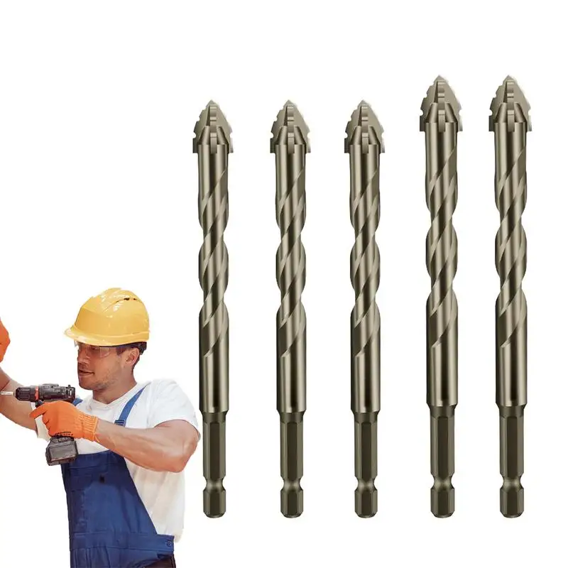 

Набор эксцентриковых сверл. Удобные сверла с коническим наконечником высокой твердости и зубцами. Сверла с четырьмя краями для металла.