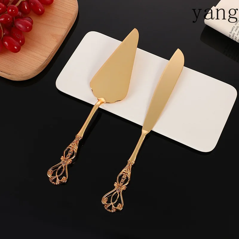 

Cx exquisite scepter knife shovel set western cake steak tableware