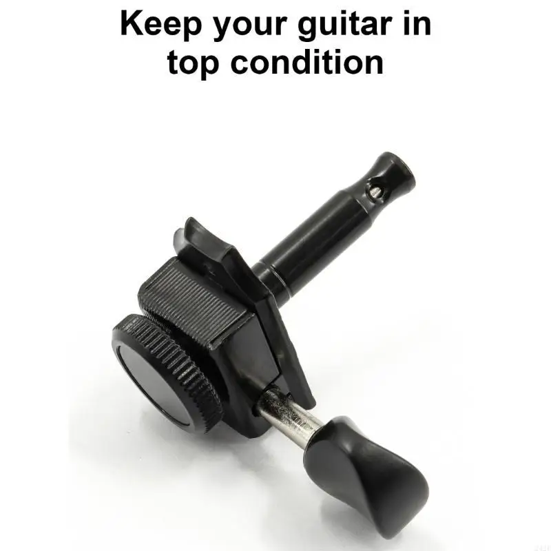 

242F Vintage Guitar Locking Tuners Guitar Tunings Key Pegs Guitar Machine Head Tuners 6L Guitar Accessory