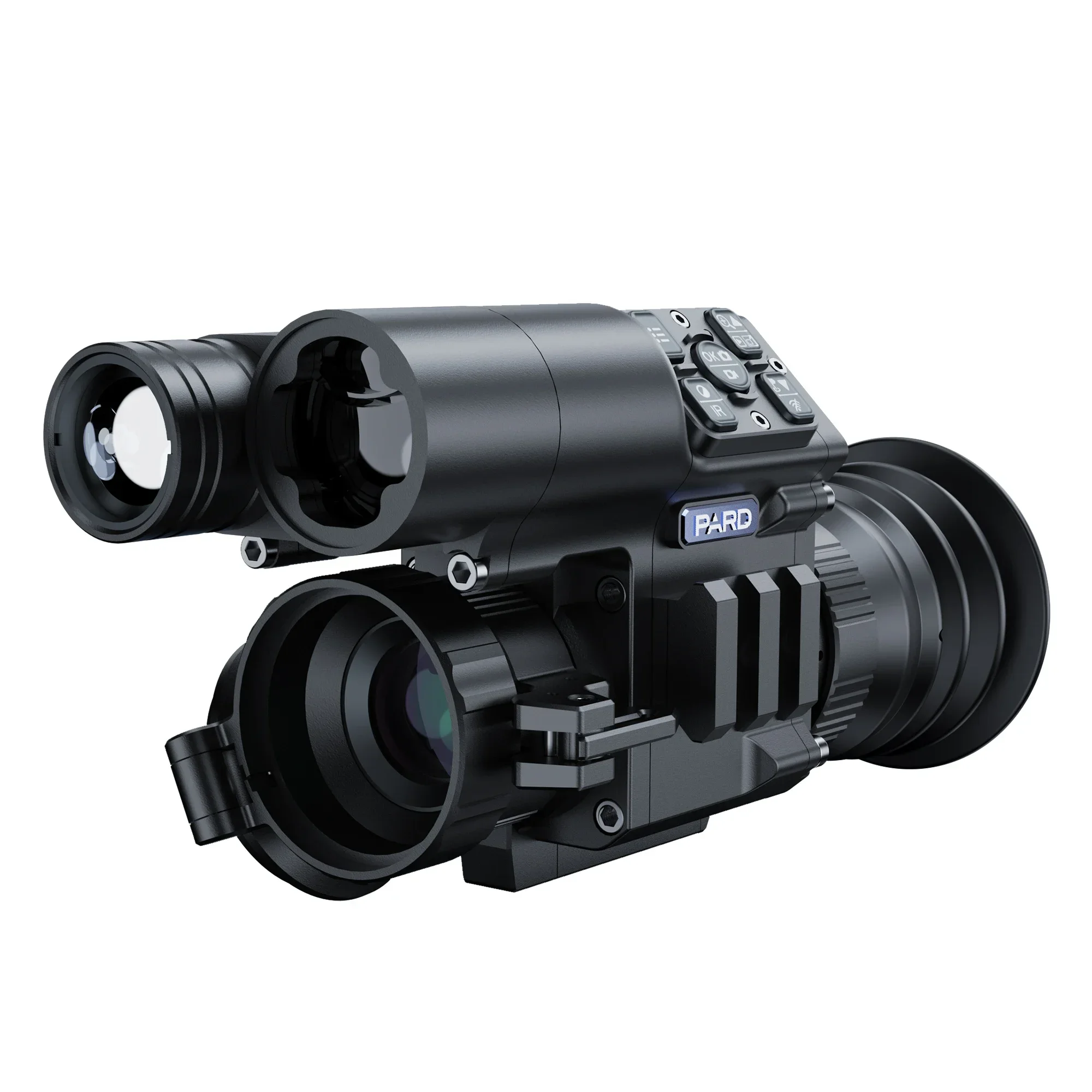 PARD FD1 Clip on front night vision scope 2k sensor 350m IR rangefinder  for hunting