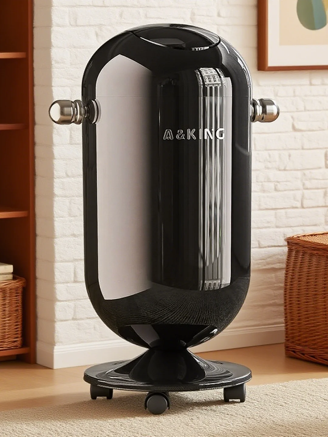 

Large Capaci Kitchen Waste Bin with Lid Food Rubbi Classin Dry Wet Separation Home Use Double Layer Covered Buet