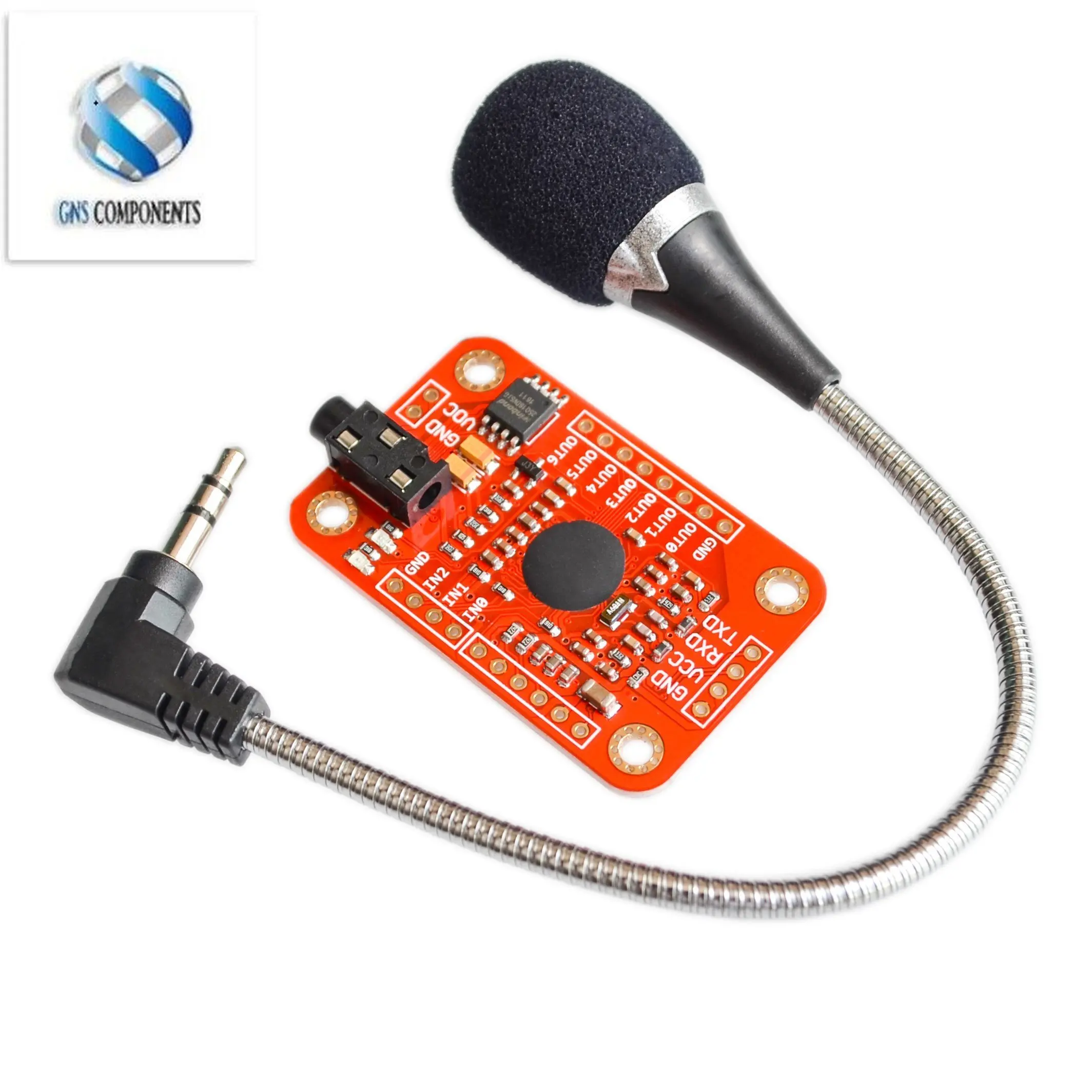 

Speed Recognition Voice Recognition V3 Module Compatible Board for Arduino Support 80 Kinds of Voice High Accuracy Microphone