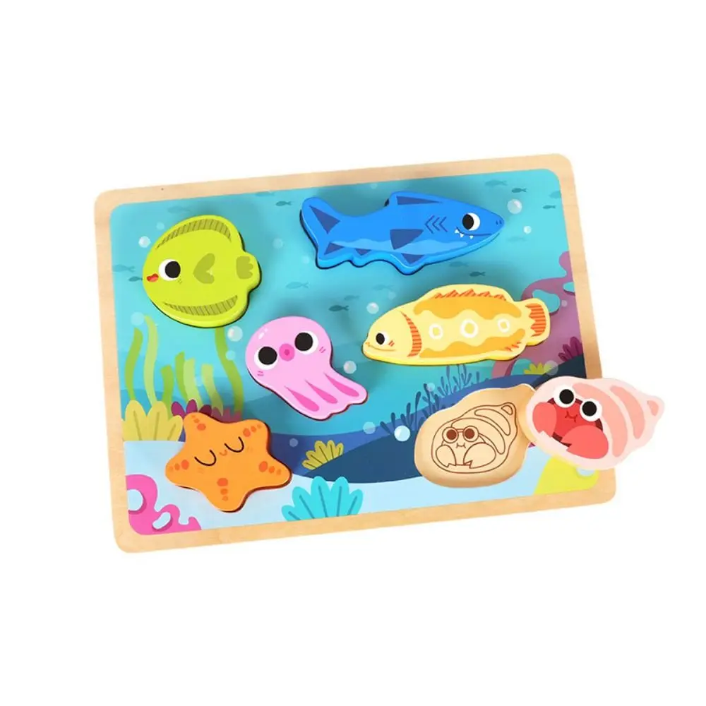 Placa de quebra-cabeça brinquedos de madeira 3d quebra-cabeças padrão cognitivo montessori forma correspondência jogo de tabuleiro desafios pensamento lógico