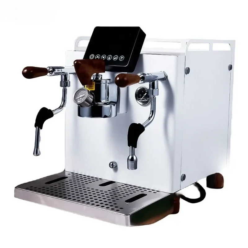 Semi-automatic espresso machine, pump-operated office coffee machine