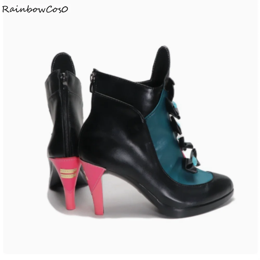 Carlotta Montelli Wuthering Waves Cosplay zapatos botas juego Anime Halloween RainbowCos0 W4483