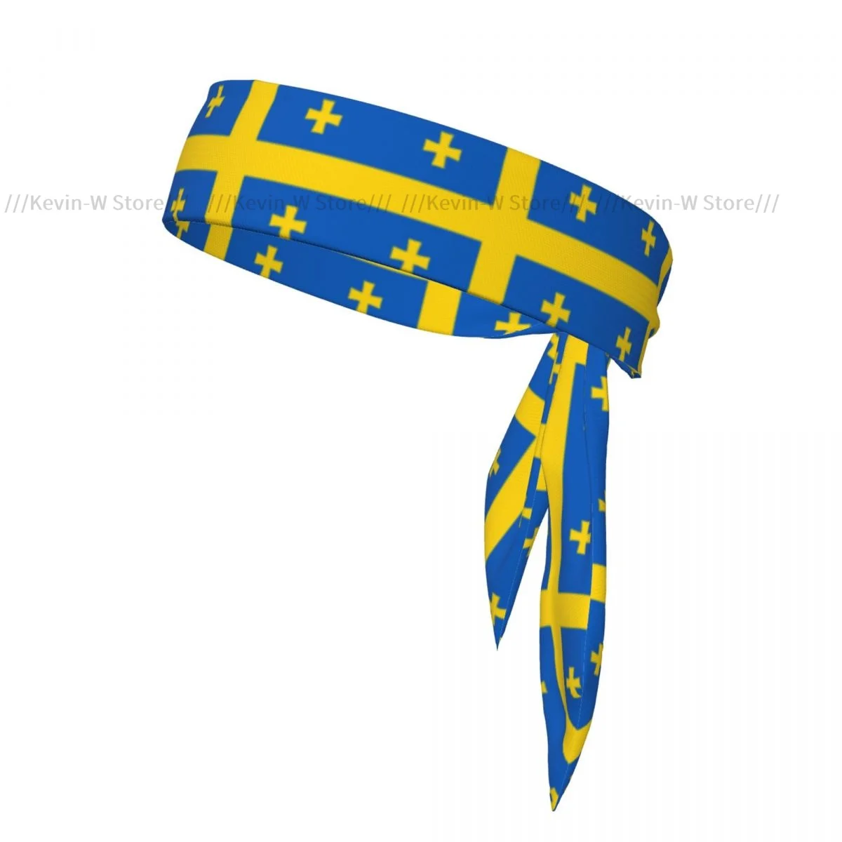 Sweatband Bandanas UA And GE Flag Hairband Head Tie Sports Headband Hair Accessories