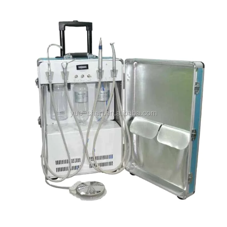 YSDEN-204 portable dental unit with air compressor portable YSENMED dental unit air compressor price